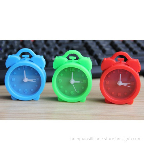 children's Portable Mini Silicone Clocks & soccer digital clock